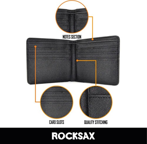 Sleep Token - Rocksax - Sleep Token - Grunge Logo - Wallet with Coin Pocket (Bla