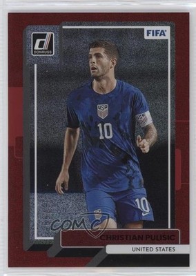 2022-23 Panini Donruss Red 36/99 Christian Pulisic #169 zg6