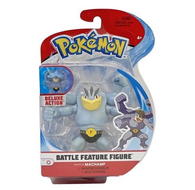 Pokemon Battle Figuren Pack Machomei (Machamp) NEU: Pokemon Actionfigur ca. 10cm