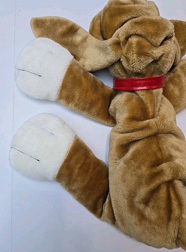 Big Hound Dog Plush Puppy Toy Floppy Huggable Pillow Toy Approx 20" Long Vintage - Picture 7 of 18