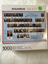 Puzzle Aquarius Select Smithsonian Mesa de Presidentes 1000 Piezas. NUEVO PRECINTADO
