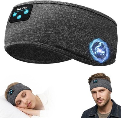 Sleep Headphones, 10Hrs Sports Headband with Soft Cozy Earbuds Comfortable, H...