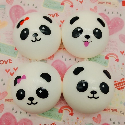 7CM PU Langsam steigendes Kawaii Sweet Toys Stretch-duftendes Panda-förmiges - 第 9/11 張圖片