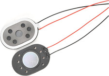 4Pcs DIY Magnetic Speaker 8 Ohm 1.5W Oval Shape Internal Magnet Speaker