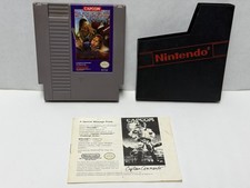 NINTENDO NES 1989 WILLOW GAME , SLEEVE & MANUAL - EUC