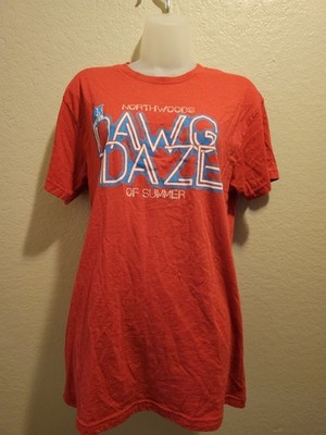 Northwoods Dog Daze Summer Challenge T shirt Men Graphic Short Sleeve Unisex
