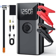 8000A KFZ Auto Starthilfe Powerbank Booster Batterie mit Luftpumpe Kompressor