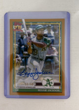Topps 2026 1991 Baseball Autographs Reggie Jackson Gold /50 Oakland Athletics