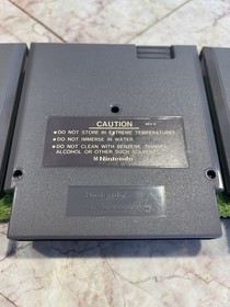 Lot Of 3 Nintendo NES Games: Kung Fu, RC Pro-Am, TC Surf Designs Wood Water Rage