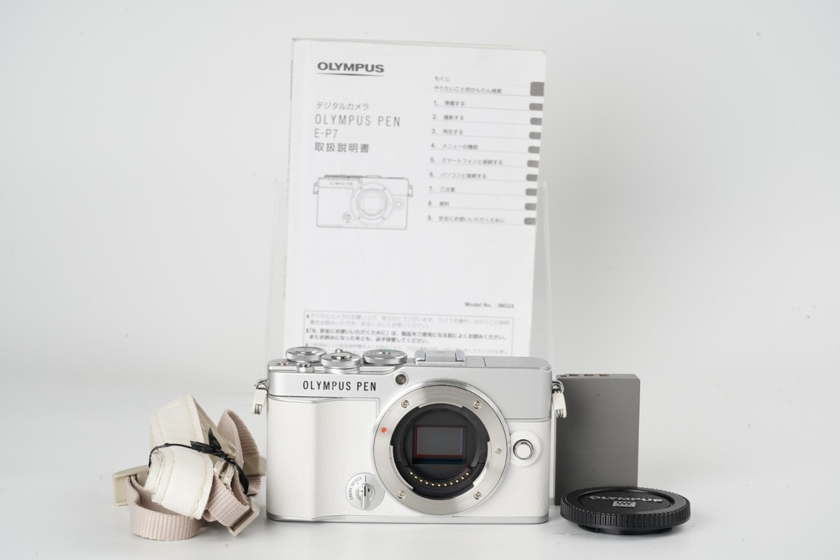Near Mint] Olympus Pen E-P7 20.3MP Digital Camera White 11418