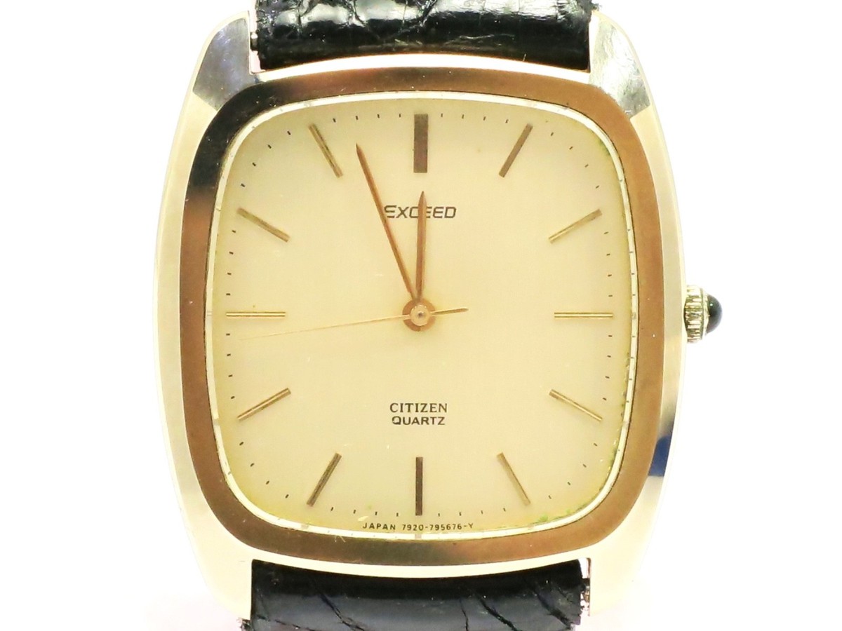 Citizen Exceed Quartz 4-795407k Men's Wl26801 for sale online | eBay