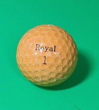 1970's Uniroyal # 1 The 1st & original Hex Dimpled golf ball! Made in the USA
