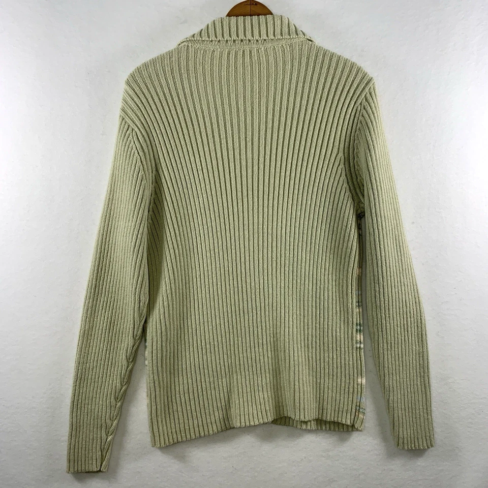 Suéter de Colección Cherokee Para Mujer Y2K Grueso Acanalado Cremallera Casa Indie Suave Grunge Foto 4 de 4