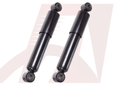 2x Meritor Auflieger Stoßdämpfer ROR Flexair oben/unten Öse 21224778