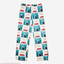 Men's Jaws Pajama Pants - S SEE DEAL