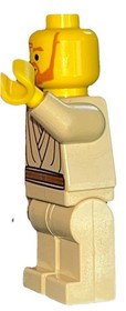 ✅ LEGO Star Wars Minifigure sw0055  Obi-Wan Kenobi - Young With Headset Minifig