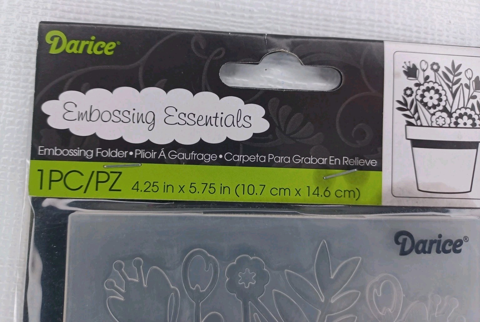 Darice Embossing Essentials Embossing Folder
