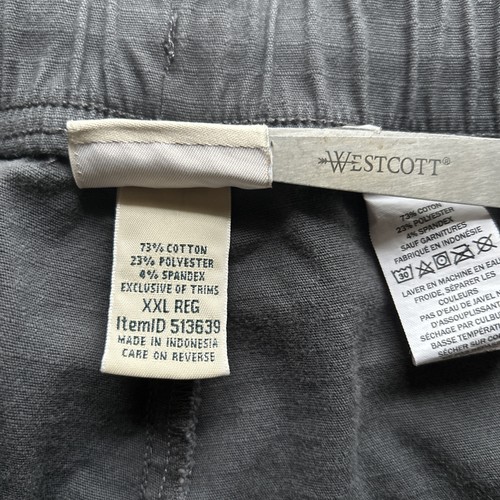 LL Bean Herren XXL grau Multisport Shorts 8" Schrittlänge Outdoor Wandern Gummibund - Bild 4 von 5