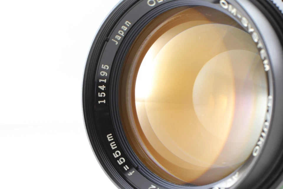 【Almost MINT w/ Hood】 Olympus OM-System G.Zuiko Auto-S 55mm F1.2 Lens From Japan - Image 3 of 4