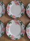 Vintage Set of 6 Franciscan Desert Rose 10 1/2" Dinner Plates - 1953-1958 Mark — photo 3