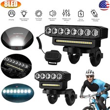 Bicycle Front Headlight Super Bright LED Bike Light USB Rechargeable Waterproof