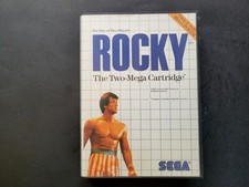Rocky (Sega Master System, 1987) Game + Manual - Untested