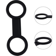 10cm Length Retainer Clip 8-shaped Buckle Black Color Keeper Holder Hot Sale
