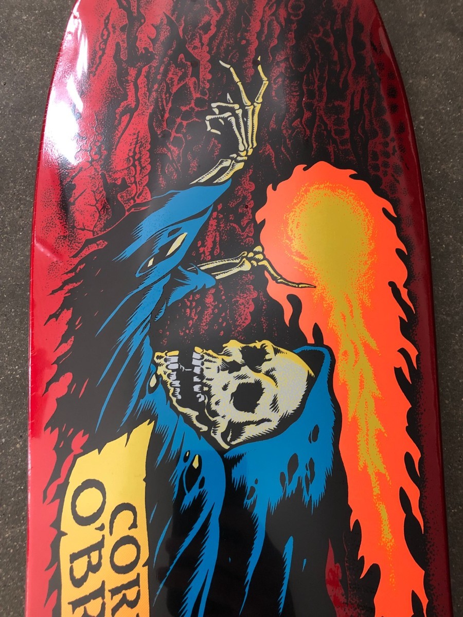 New Santa Cruz Corey O'Brien Reaper Reissue Skateboard Deck