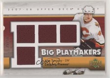 2007-08 Upper Deck Big Playmakers Jersey 35/50 Alex Tanguay #BP-AT 8tn