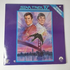 Star Trek 4 IV The Voyage Home Laserdisc Vintage Extended Play Stereo Paramount
