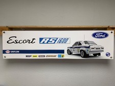 FORD MK1 Escort RS 1600 Banner Classic Car Workshop Garage Wall Display