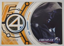 2005 Upper Deck FANTASTIC FOUR Dr. Doom Cloak Relic Costume Card /4999 DD003