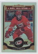 2015-16 O-Pee-Chee Rainbow Foil Justin Faulk #442 0a4