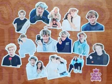 14pcs Alex Warren Glossy Stickers Set