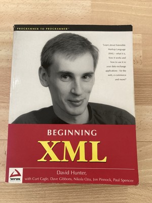 Beginning XML Computer Book 2000 - David Hunter Extensible Mark Up Language