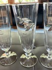 Vintage Glass Game Bird Pilsner Beer Glasses Canvasback Duck Other Set Of 4 — photo 4