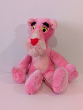 Vintage 1980 Pink Panther Plush Stuffed Animal by Mighty Star 15"