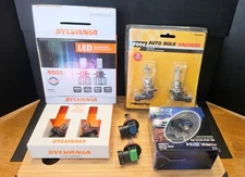 8 Mix Lot Performance Halogen Headlight Bulbs Used Multiple brands