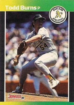 1989 Donruss #564 Todd Burns