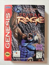 Sega Gensis - Primal Rage 1994 W/ Box & Manual  image