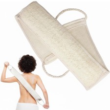 Natural Loofah Back Scrubber Shower Body Wash Sponge for Deep Cleansing
