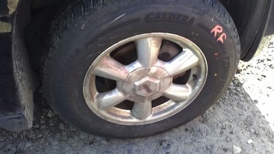 Wheel 17x7 Aluminum 6 Spoke Polished Covered Lug Nuts Fits 02-07 ENVOY 29379944