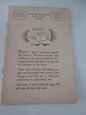 1954 Swift & Co Agricultural Elementary Science Booklet A, The Story of Soil