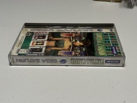 Sega Saturn - Virtual Casino W/ Registration Card Tested Authentic