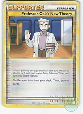 Professor Oak's New Theory 101/123 Uncommon HeartGold & SoulSilver Pokemon NM/M on eBay