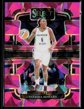 2024 Panini Select WNBA #32 Natasha Howard Prizms Red Ice