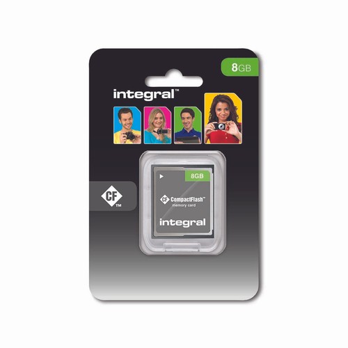 Integral 8GB CompactFlash 45MB/s 300X UDMA 6 compatible memory card - Zdjęcie 2 z 2