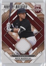 2020 Panini Elite Extra Edition Prospect Materials Red 48/49 Nick Madrigal 0q1p