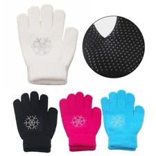 Skating Gloves Tools Stretch for versatile Children Cold-proof Figure Grip