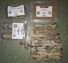 CARCAJOU NEXUS PLATE CARRIER COMPLETE COMBINATION SET, MULTI CAM - NEW